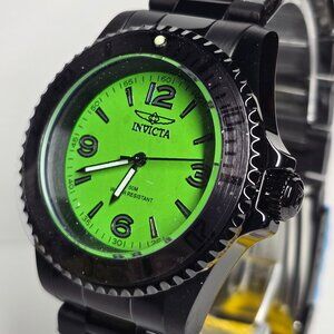 Invicta Specialty Men's Watch - 41mm, Black, Lime Green (69717)